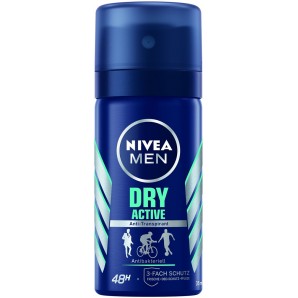 Nivea Men Deo Dry Active Aeros Spray (35ml)