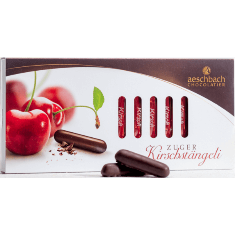Kirschstängeli sliding box - Aeschbach Chocolatier