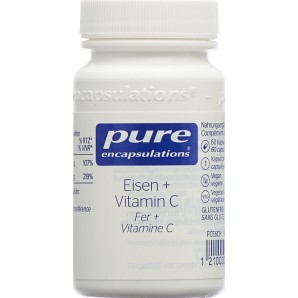 pure Encapsulations Eisen + Vitamin C Kapseln (60 Stk)