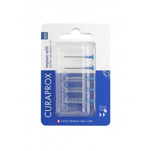 Curaprox CPS 505 Implant Interdentalbürste Refill blau (5 Stk)