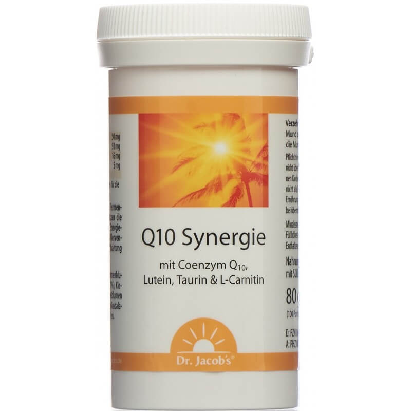 Dr. Jacob's Q10 Synergie Pulver (80g)