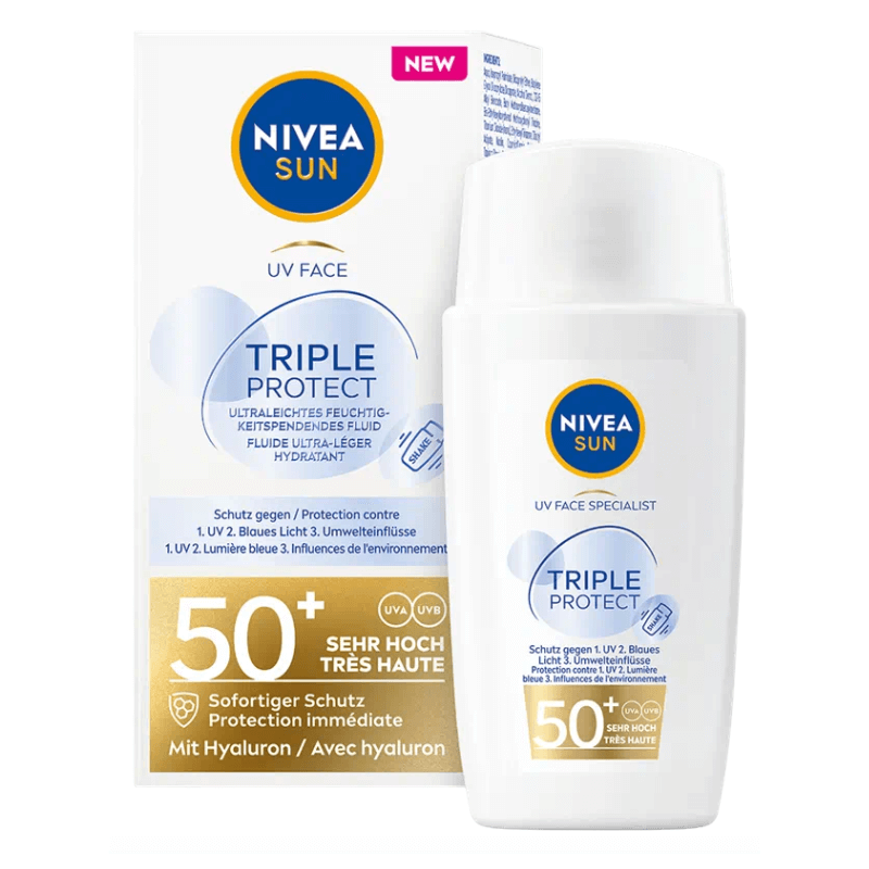 NIVEA Sun UV Face Triple Protect LSF50+ (40ml)