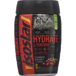 isostar Hydrate & Perform Pulver Cranberry (400g)