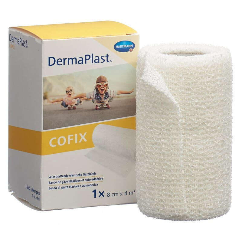 DermaPlast CoFix 8cmx4m weiss (1 Stk)