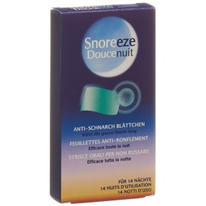 Snoreeze Anti-snoring sheets (14 pcs.)