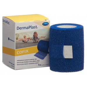 DermaPlast CoFix 6cmx4m blau (1 Stk)