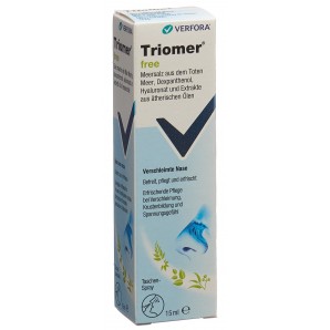 Triomer Isotonique Solution À Base D'Eau De Mer 0,9% Nez Sec Et Irrité Spray  245ml