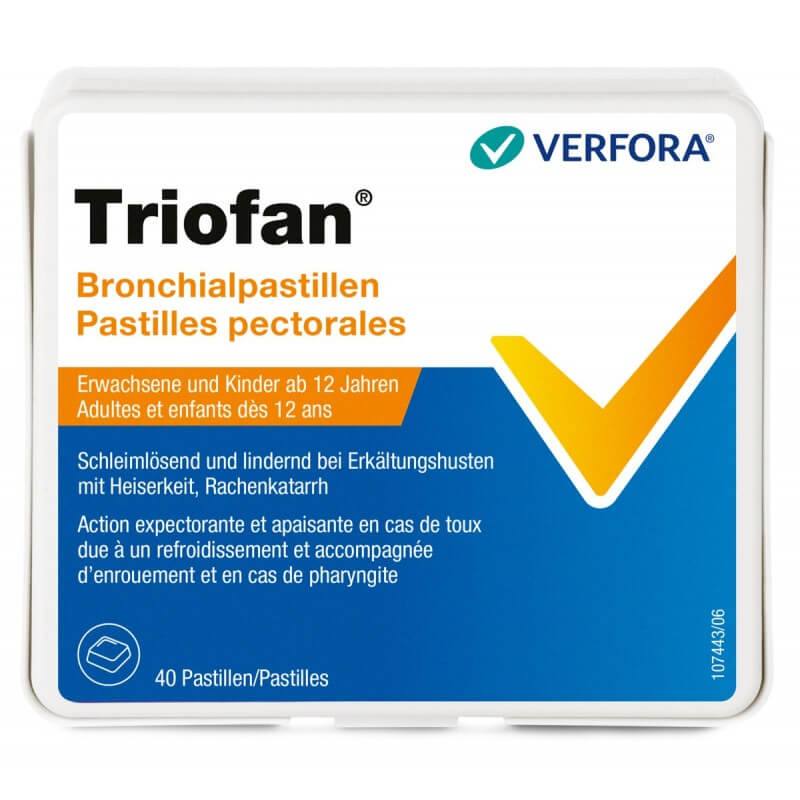 Triofan Bronchialpastillen Dose (40 Stk)