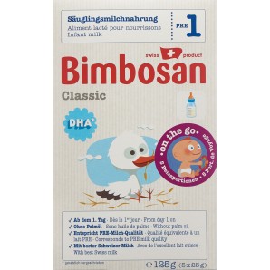 Bimbosan Classic 1 Säuglingsmilch Reiseportion (5x25g)