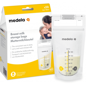 Sacs de conservation pour lait maternel de Medela - boîte de 100