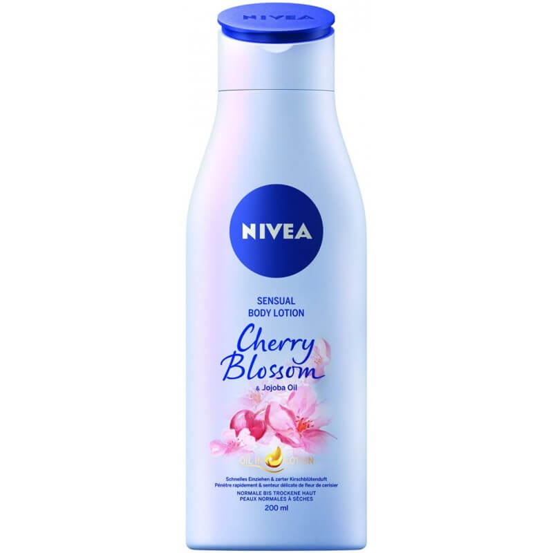 NIVEA Sensual Body Lotion Cherry & Jojoba Oil (200ml)
