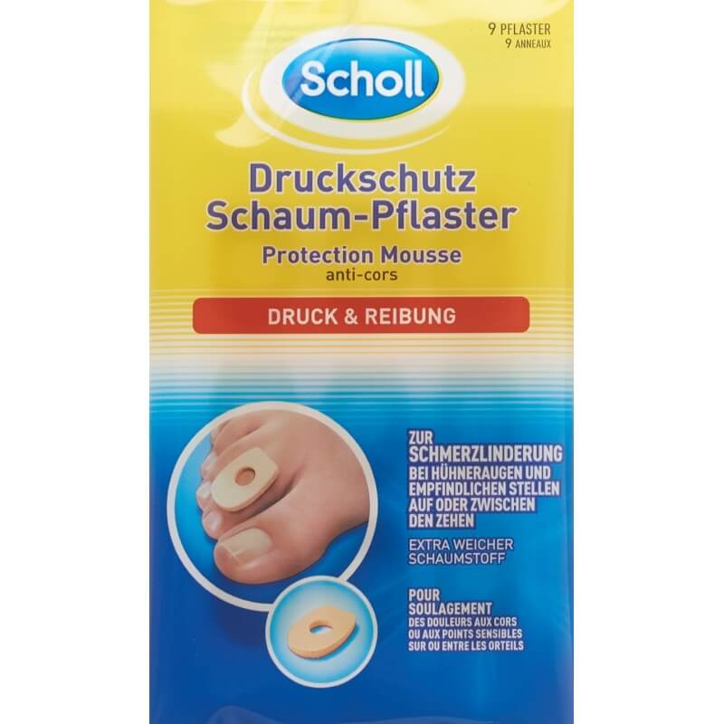 Scholl Druckschutz (9 kaufen | Kanela Stk) Schaum-Pflaster