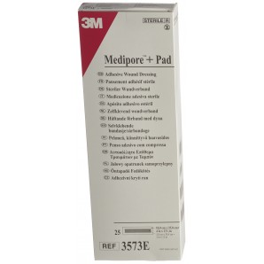 3M Medipore + pad 10x35cm...