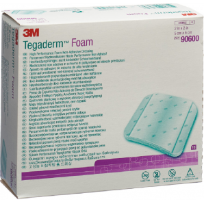 3M Tegaderm HP Foam Schaumkompresse 5.1x5.1cm non adhesive (10 Stk)