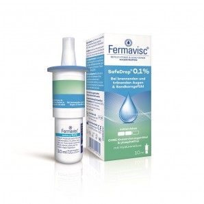 Fermavisc SafeDrop Augentropfen 0.1 % (10ml)