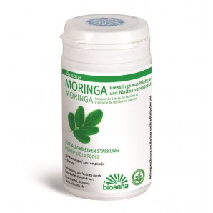 Biosana Moringa Blattpulver Extrakt Tabletten (120 Stk)