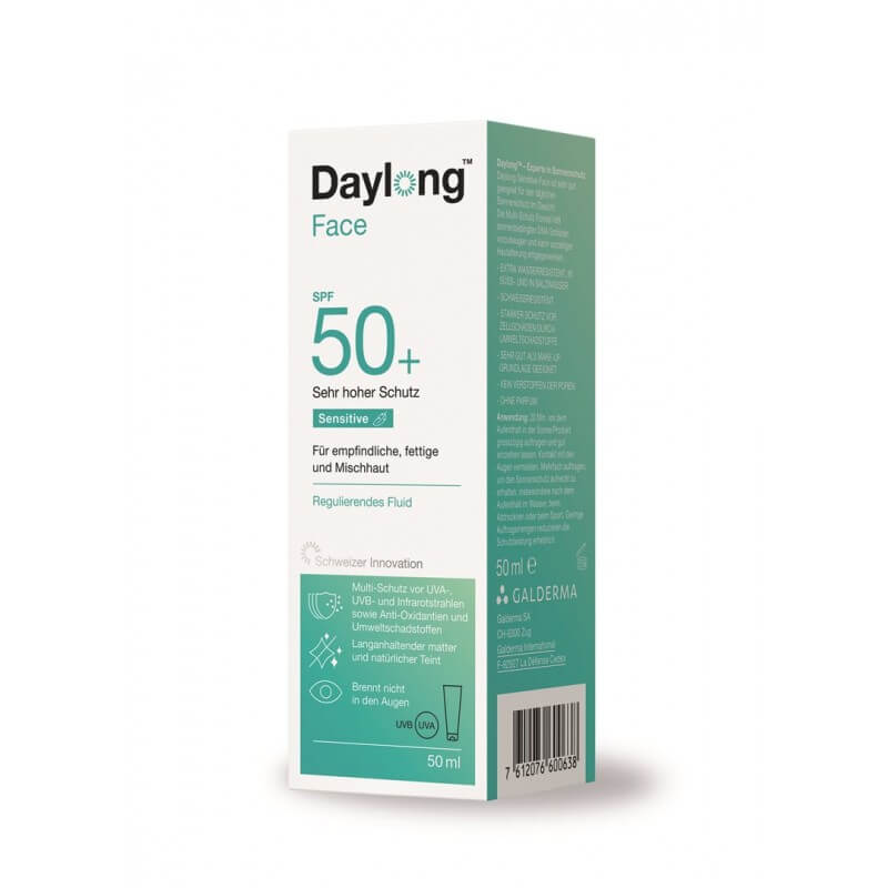 Daylong Sensitive Face regulierendes Fluid SPF 50+ (50ml)