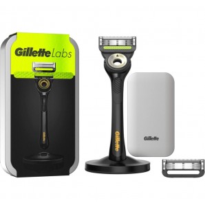 Gillette Labs Rasierer mit 2 Klingen und Reiseetui (1 Stk)