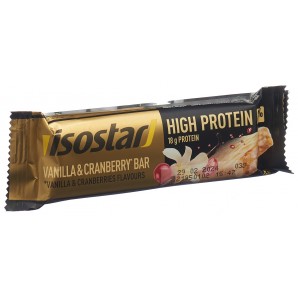isostar High Protein Riegel Vanilla & Cranberry (55g)