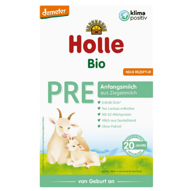 Holle Bio-Anfangsmilch PRE aus Ziegenmilch (400g)