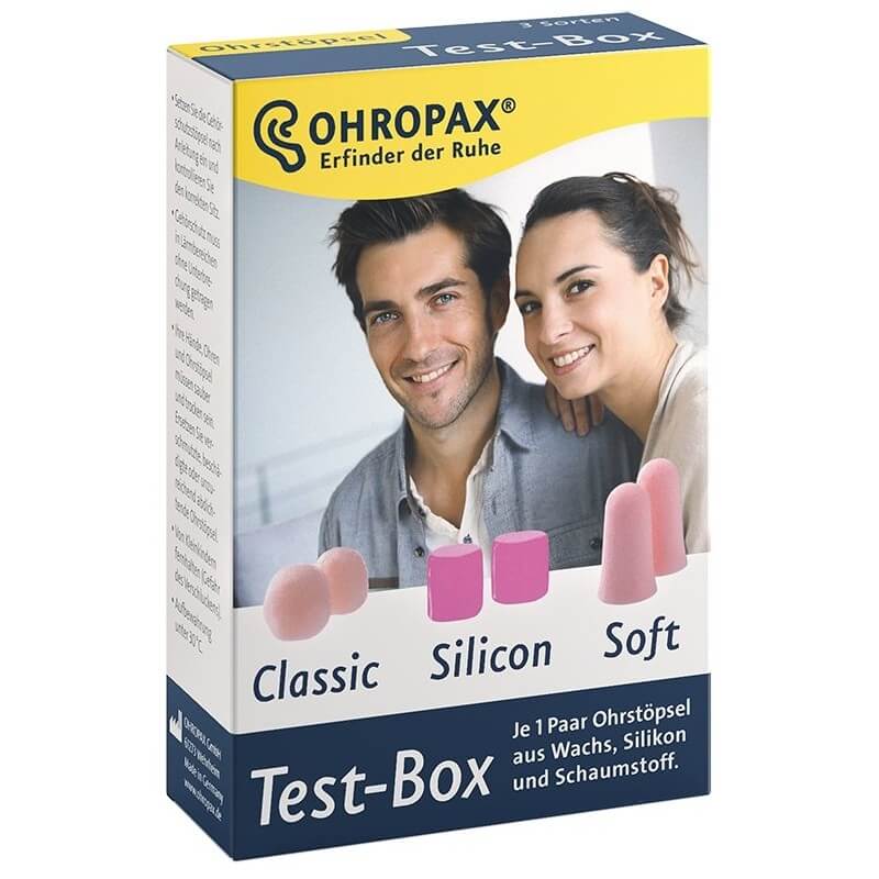 OHROPAX Testbox Ohrstöpsel assortiert (3 Paar)