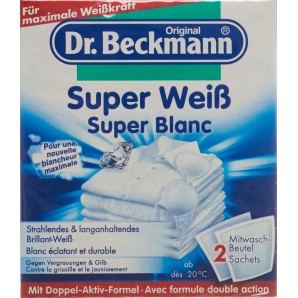 Dr. Beckmann Super weiss (2x40g)