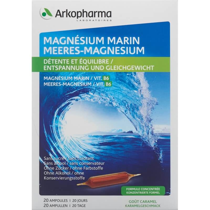 ARKOPHARMA Meeres-Magnesium Trinkampullen (20 Stk)