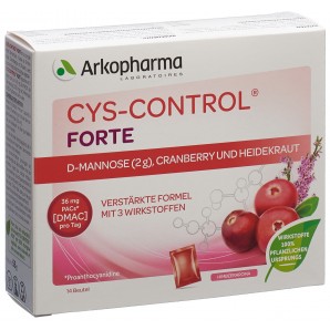 CYS-CONTROL Forte D-Mannose Cranberry & Heidekraut (14 Stk)