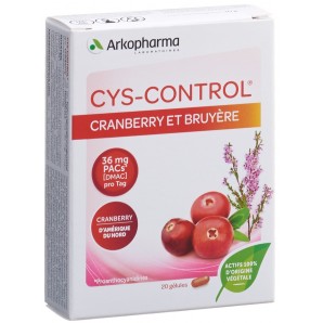 CYS-CONTROL Kapseln Cranberry und Heidekraut (20 Stk)