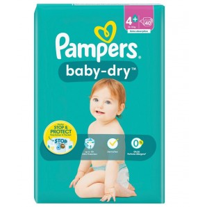 Pampers Baby Dry Gr.4 10-15kg Maxi Sparpack (40 Stk)