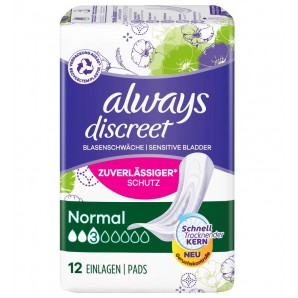 Always Discreet Inkontinenz Normal (12 Stk)