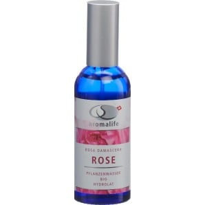 Aromalife Pflanzenwasser Rose Bio (100ml)