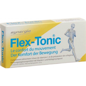 Flex-Tonic Comprimés de vitamine C et de collagène (30 comprimés)