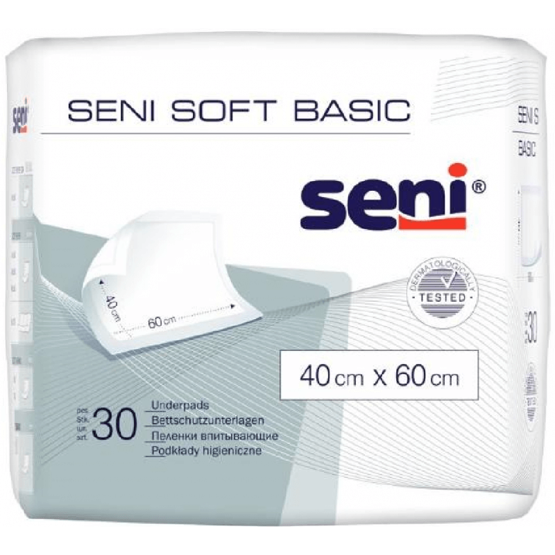 Seni Soft Basic Unterlage 40x60cm (30 Stk)