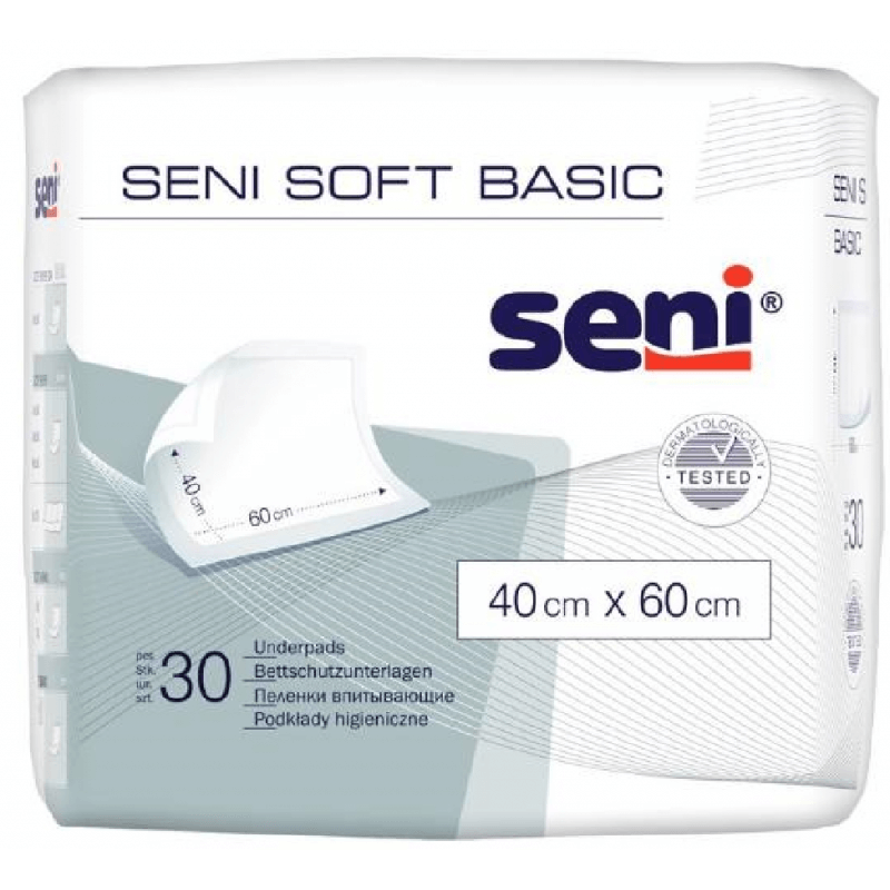 Seni Soft Basic Unterlage 60x60cm (30 Stk)
