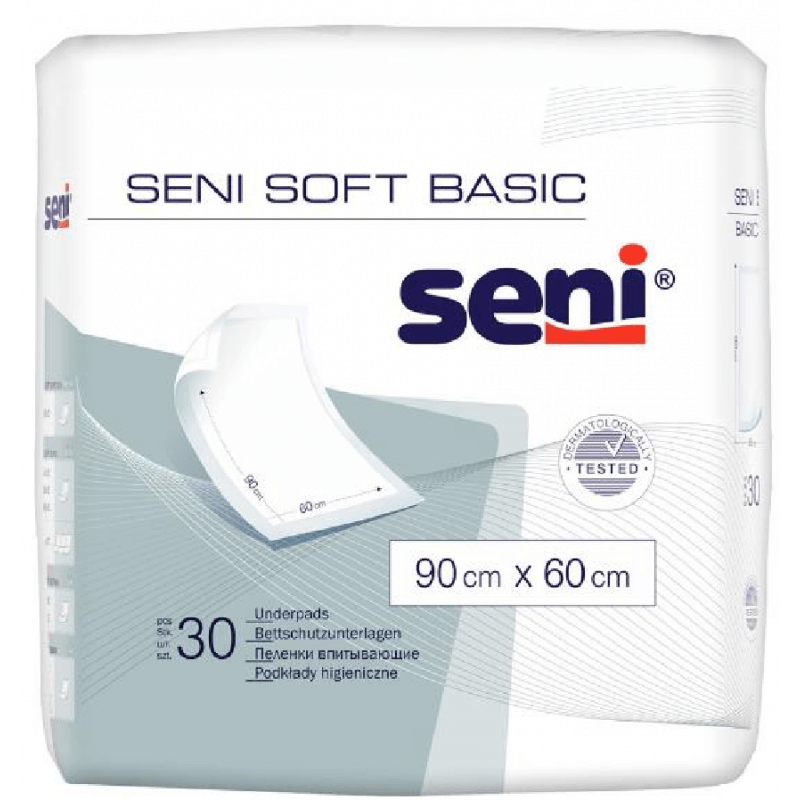 Seni Soft Basic Unterlage 90x60cm (30 Stk)