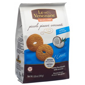 Le Veneziane Biscuits à la noix de coco sans gluten (250g)