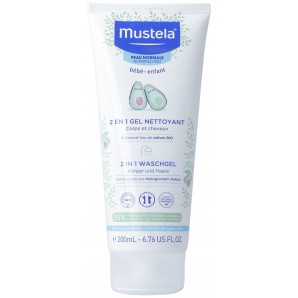 Mustela 2in1 Waschgel für normale Haut (200ml)