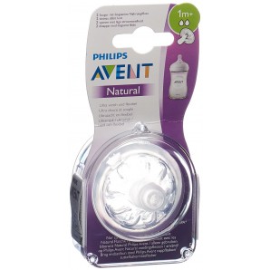 PHILIPS AVENT Natural Sauger 2 1M+ (2 Stk)