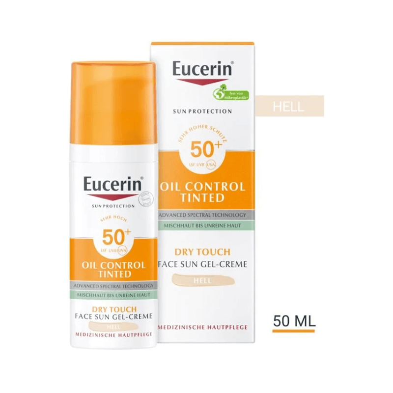 EUCERIN SUN Face Oil Control Gel-Creme LSF50+ light (50ml)