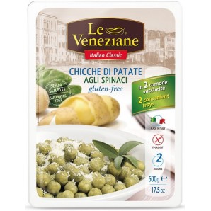 Le Veneziane Gnocchi mit Spinat glutenfrei (500g)