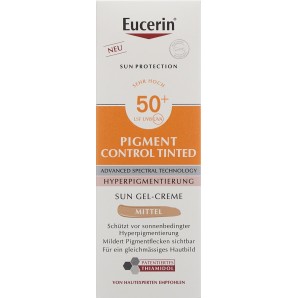 Eucerin SUN Face Pigment Control Tinted LSF 50+ (50ml)