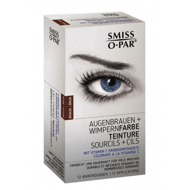 SMISS O PAR Augenbrauen- Wimpernfarbe braun (5ml)