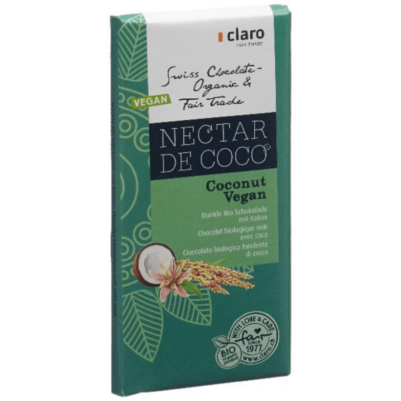 claro Nectar de Coco Schokolade Coconut Vegan Bio (100g)