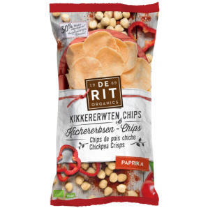DE RIT Kichererbsen-Chips Paprika (75g)