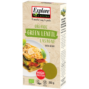 Explore Cuisine Bio Lasagne aus Grünen Linsen (250g)