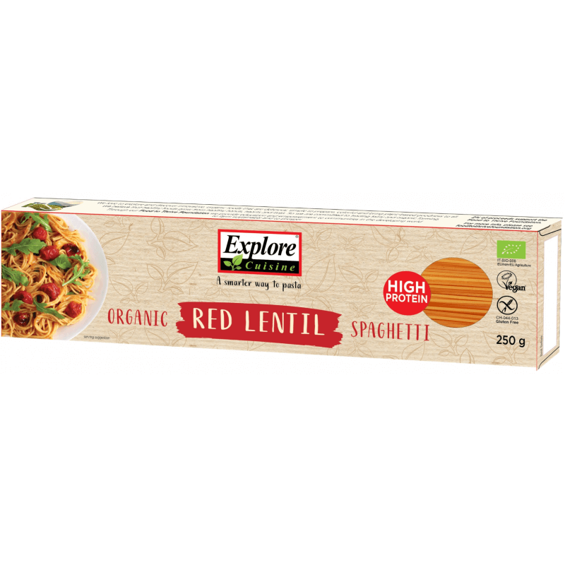 Explore Cuisine Bio Spaghetti aus Roten Linsen (250g)