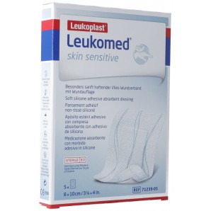 Leukomed skin sensitive 8x10cm (5 Stk)