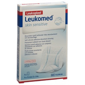 Leukomed skin sensitive 5x7.2cm (5 Stk)