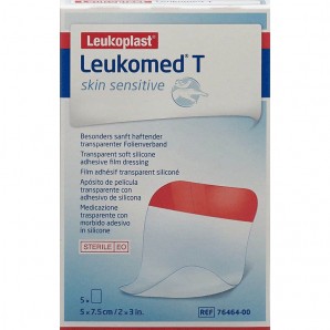 Leukomed T skin sensitive 5x7.5cm (5 Stk)